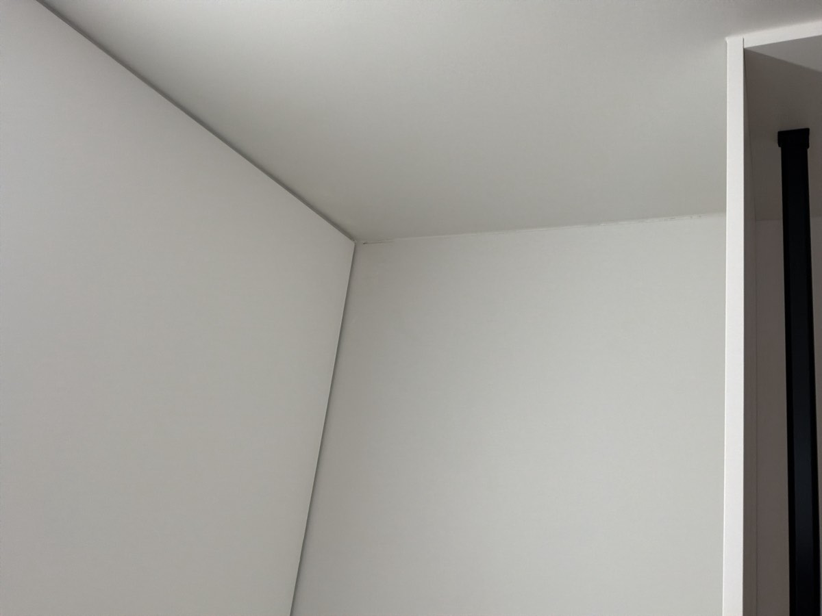 A bedroom recorded at handover, Riverstone